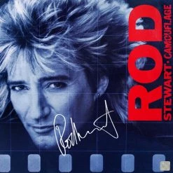 Rare-T Limited Edition Frames Rod Stewart Camouflage Limited Signature Edition Studio Licensed Gold LP Custom Frame 13 Rare-T Limited Edition Frames Rod Stewart Camouflage Limited Signature Edition Studio Licensed Gold LP Custom Frame