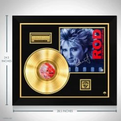Rare-T Limited Edition Frames Rod Stewart Camouflage Limited Signature Edition Studio Licensed Gold LP Custom Frame 21 Rare-T Limited Edition Frames Rod Stewart Camouflage Limited Signature Edition Studio Licensed Gold LP Custom Frame