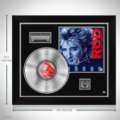 Rare-T Rod Stewart Camouflage Limited Signature Edition Studio Licensed Platinum LP Custom Frame Limited Edition Frames 12 Rare-T Rod Stewart Camouflage Limited Signature Edition Studio Licensed Platinum LP Custom Frame Limited Edition Frames