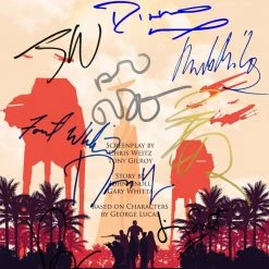 RARE-T Star Wars Rogue One Script Limited Signature Edition Studio Licensed Custom Frame Limited Edition Frames