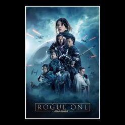 RARE-T Star Wars Rogue One Script Limited Signature Edition Studio Licensed Custom Frame Limited Edition Frames