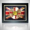 Rare-T The Rolling Stones 'Sticky Fingers' Limited Edition Studio Licensed Laser Cut Gold Lp Custom Frame