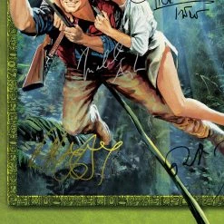 RARE-T Romancing The Stone Photo Limited Signature Edition Studio Licensed Custom Frame Limited Edition Frames