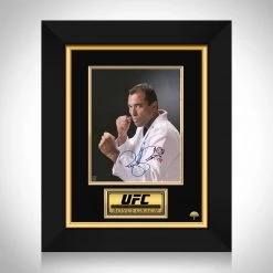 RARE-T Royce Gracie UFC Photo Limited Signature Edition Licensed Custom Frame Limited Edition Frames
