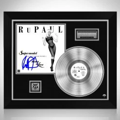 RARE-T RuPaul - Supermodel (You Better Work) Platinum LP Limited Signature Edition Studio Licensed Custom Frame