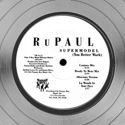 RARE-T RuPaul - Supermodel (You Better Work) Platinum LP Limited Signature Edition Studio Licensed Custom Frame