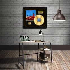 RARE-T Limited Edition Frames Rush Hemispheres Neil Peart Gold LP Limited Signature Edition Studio Licensed Custom Frame