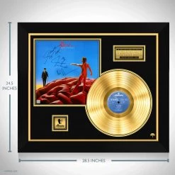 RARE-T Limited Edition Frames Rush Hemispheres Neil Peart Gold LP Limited Signature Edition Studio Licensed Custom Frame