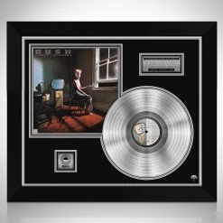 RARE-T Rush Power Windows Neil Peart Platinum LP Limited Signature Edition Studio Licensed Custom Frame