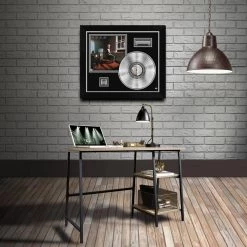 RARE-T Rush Power Windows Neil Peart Platinum LP Limited Signature Edition Studio Licensed Custom Frame