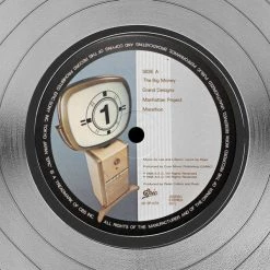 RARE-T Rush Power Windows Neil Peart Platinum LP Limited Signature Edition Studio Licensed Custom Frame