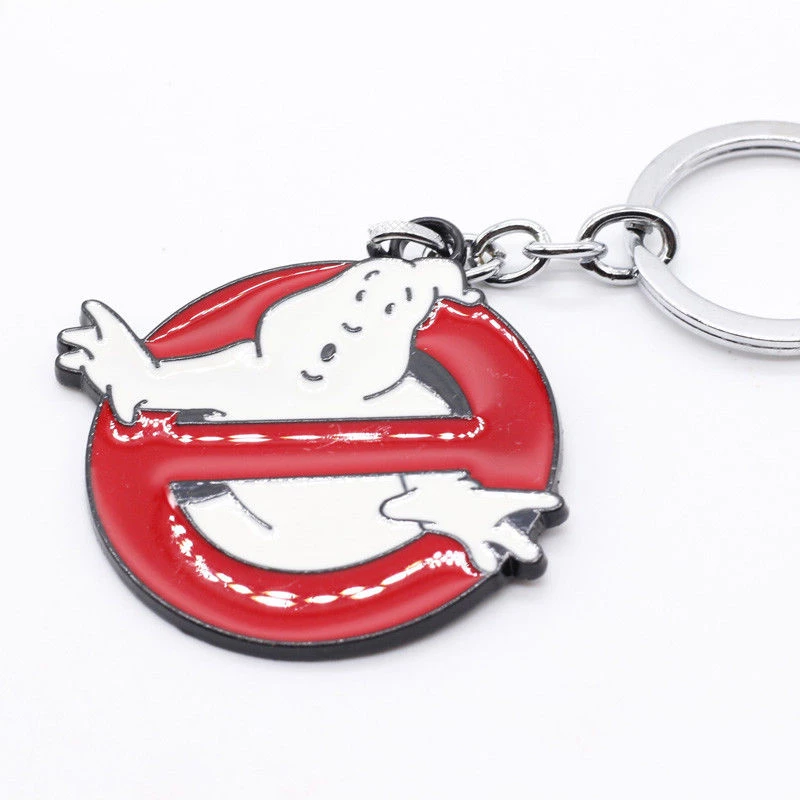 RARE-T Ready To Ship! 48 Hour Shipping! Ghostbusters Metal Logo Keychain 1 RARE-T Ready To Ship! 48 Hour Shipping! Ghostbusters Metal Logo Keychain