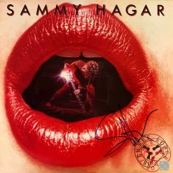 RARE-T Limited Edition Frames Sammy Hagar Three Lock Box Gold LP Limited Signature Edition Studio Licensed Custom Frame