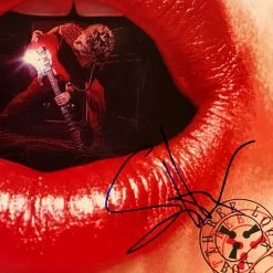 RARE-T Limited Edition Frames Sammy Hagar Three Lock Box Gold LP Limited Signature Edition Studio Licensed Custom Frame