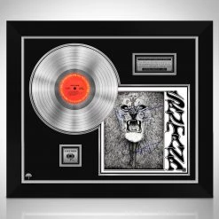 RARE-T Limited Edition Frames Santana Platinum LP Limited Signature Edition Studio Licensed Custom Frame