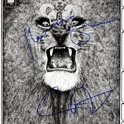 RARE-T Santana Gold LP Limited Signature Edition Studio Licensed Custom Frame Limited Edition Frames