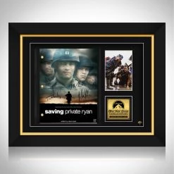 RARE-T Saving Private Ryan Script Limited Signature Edition Studio Licensed Custom Frame