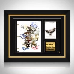 RARE-T Limited Edition Frames Saw Movie Script Limited Signature Edition Studio Licensed Custom Frame
