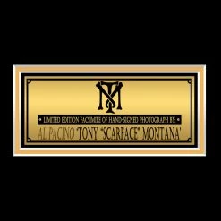 RARE-T Scarface - Shooting Photo Limited Signature Edition Studio Licensed Custom Frame Limited Edition Frames