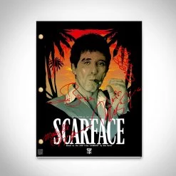 RARE-T Scarface Movie Script Limited Signature Edition Studio Licensed Custom Frame Limited Edition Frames