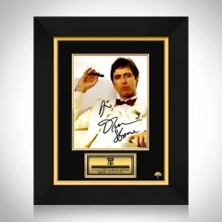 RARE-T Limited Edition Frames Scarface Tony Montana With Cigar Photo Limited Signature Edition Studio Licensed Custom Frame