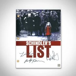 G.R.O. Schindler's List- Limited Signature Edition Studio Licensed Script Custom Frame