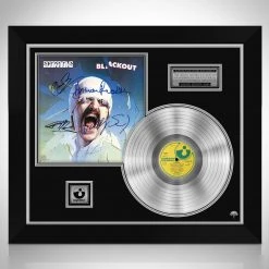 Rare-T Scorpions Blackout Platinum LP Limited Signature Edition Studio Licensed Custom Frame Limited Edition Frames