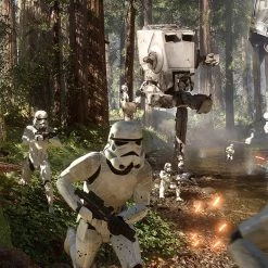 RARE-T Collectible Statues Star Wars Generation 1 - Scout Walker Custom Museum Display