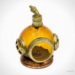 RARE-T Vintage Maritime/Steampunk 'Deep Sea Diving Helmet' Decanter