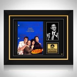 RARE-T Seinfeld Script Limited Signature Edition Studio Licensed Custom Frame