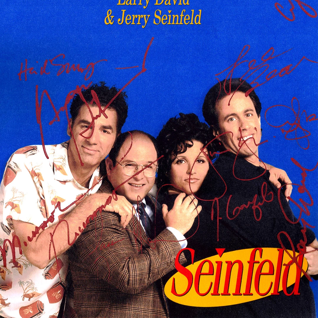 RARE-T Seinfeld Script Limited Signature Edition Studio Licensed Custom Frame 5 RARE-T Seinfeld Script Limited Signature Edition Studio Licensed Custom Frame