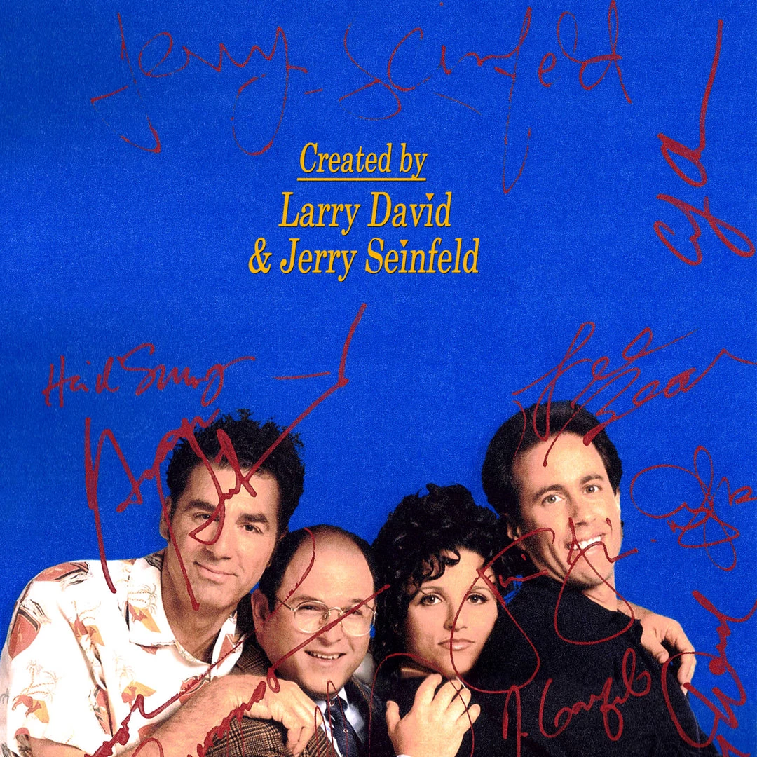 RARE-T Seinfeld Script Limited Signature Edition Studio Licensed Custom Frame 4 RARE-T Seinfeld Script Limited Signature Edition Studio Licensed Custom Frame