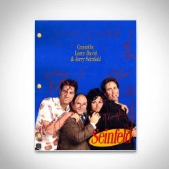RARE-T Seinfeld Script Limited Signature Edition Studio Licensed Custom Frame