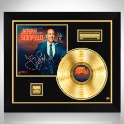 RARE-T Jerry Seinfeld - Jerry Before Seinfeld Gold LP Limited Signature Edition Studio Licensed Custom Frame Limited Edition Frames