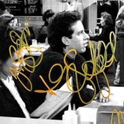 RARE-T Seinfeld Monk's Café Restaurant Booth Photo Limited Signature Edition Studio Licensed Custom Frame