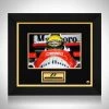 RARE-T Sports Memorabilia Ayrton Senna Photo Formula 1 Limited Signature Edition Licensed Custom Frame