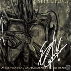 RARE-T Sepultura - The Mediator Limited Signature Edition Studio Licensed LP Cover Custom Frame Limited Edition Frames
