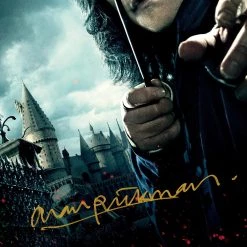 RARE-T Harry Potter Severus Snape Photo Limited Signature Edition Studio Licensed Custom Frame
