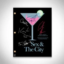 RARE-T Sex And The City Script Limited Signature Edition Studio Licensed Custom Frame