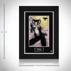 VAULT COLLECTIBLES Signed Memorabilia Sexy Venom- Hand-Signed Artwork Print By Artist Dan Demille Custom Frame
