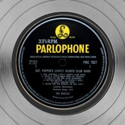 RARE-T The Beatles Sgt. Pepper's Lonely Hearts Club Band Platinum LP Limited Signature Edition Studio Licensed Custom Frame 16 RARE-T The Beatles Sgt. Pepper's Lonely Hearts Club Band Platinum LP Limited Signature Edition Studio Licensed Custom Frame