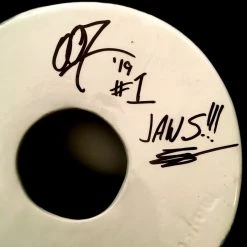 Consignment Ready To Ship! 48 Hour Shipping! Jaws- Hand-Painted Glazed Great White Shark Ceramic Statue Signed By Canadian Artist Mr Bond