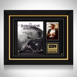 RARE-T Limited Edition Frames Shawshank Redemption Movie Script Limited Signature Edition Studio Licensed Custom Frame