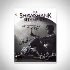 RARE-T Limited Edition Frames Shawshank Redemption Movie Script Limited Signature Edition Studio Licensed Custom Frame