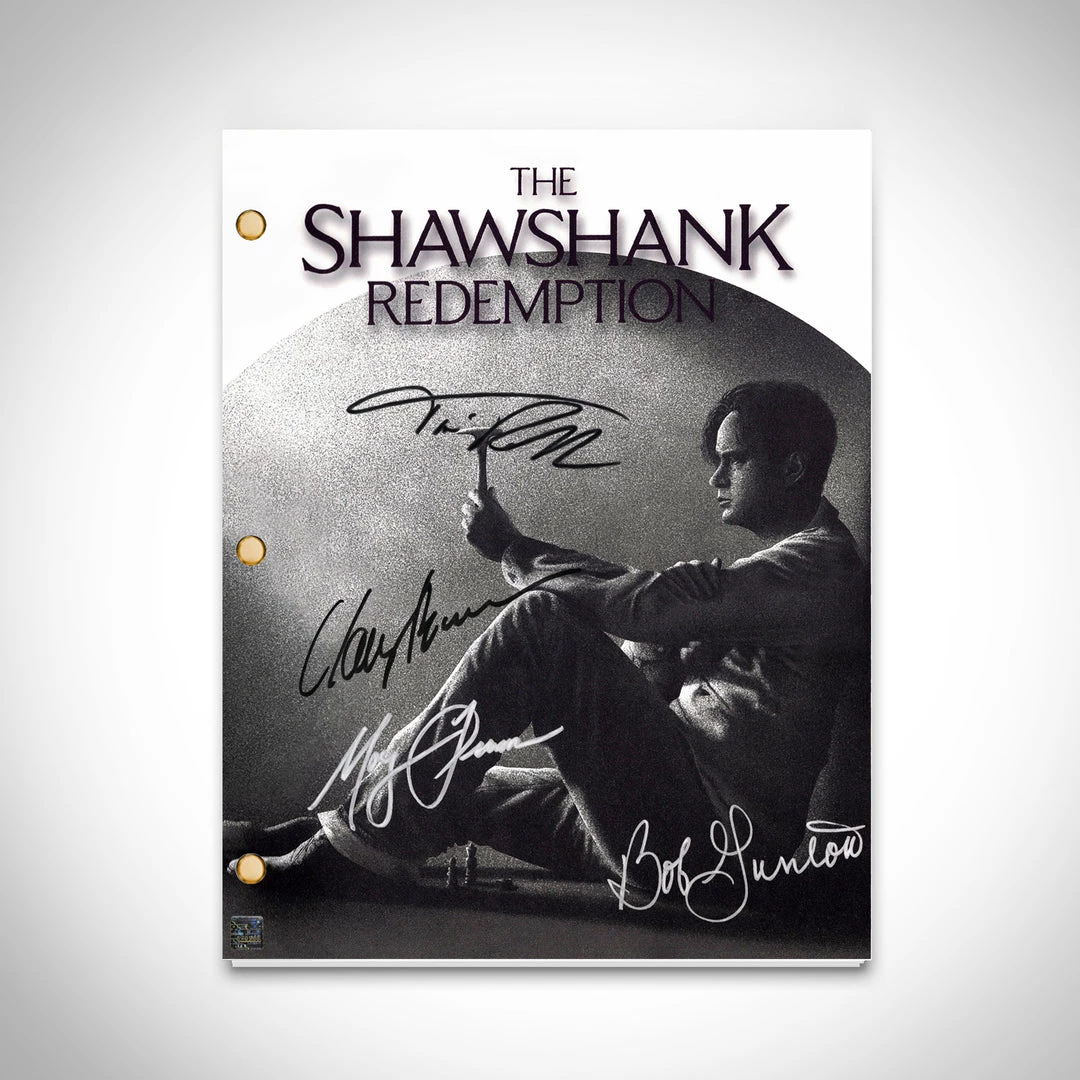 RARE-T Limited Edition Frames Shawshank Redemption Movie Script Limited Signature Edition Studio Licensed Custom Frame 2 RARE-T Limited Edition Frames Shawshank Redemption Movie Script Limited Signature Edition Studio Licensed Custom Frame