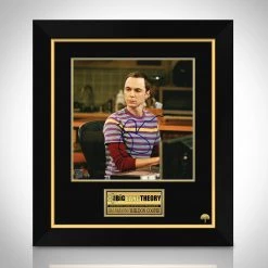 RARE-T Big Bang Theory - Sheldon Cooper Photo Limited Signature Edition Studio Licensed Custom Frame Limited Edition Frames