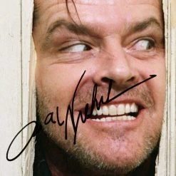 RARE-T Limited Edition Frames The Shining Jack Nicholson Here?s Johnny Photo Limited Signature Edition Studio Licensed Custom Frame