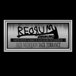 RARE-T Limited Edition Frames The Shining Jack Nicholson Here?s Johnny Photo Limited Signature Edition Studio Licensed Custom Frame