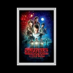 RARE-T Stranger Things - Jim Hopper Photo Limited Signature Edition Studio Licensed Custom Frame