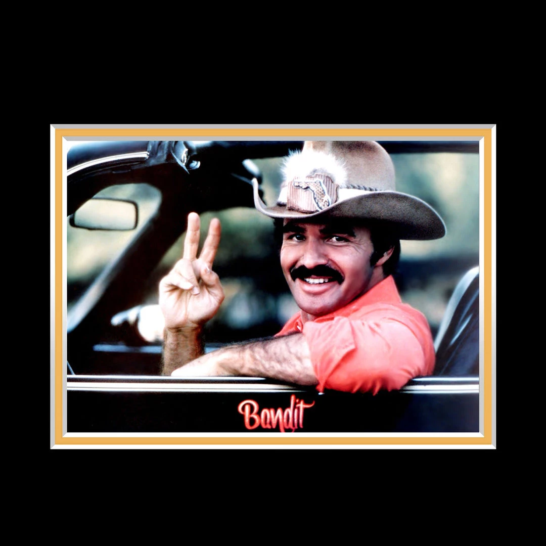 PPC Smokey And The Bandit - Beckett Witnessed Certified Hand-Signed BAN ONE License Plate By Burt Reynolds Custom Frame Signed Memorabilia 8 PPC Smokey And The Bandit - Beckett Witnessed Certified Hand-Signed BAN ONE License Plate By Burt Reynolds Custom Frame Signed Memorabilia